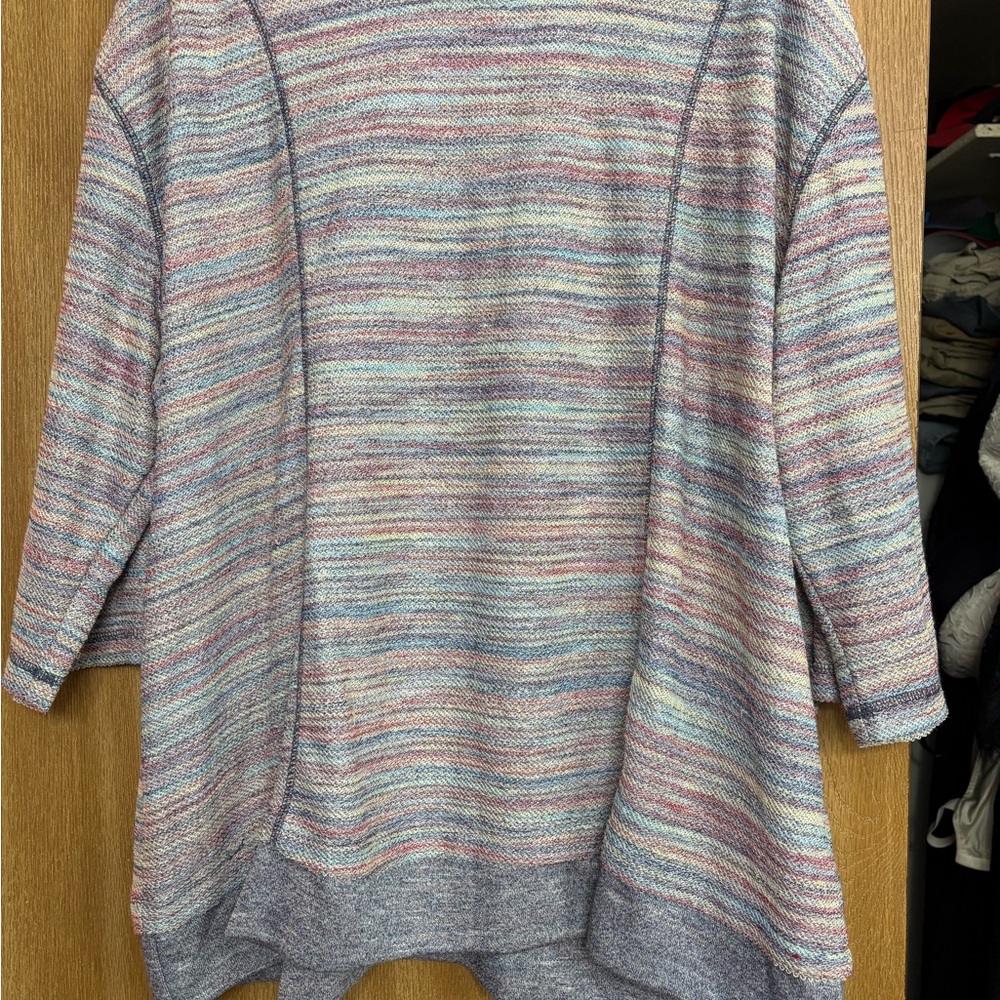CJ Banks Multicolor Striped Women's Top